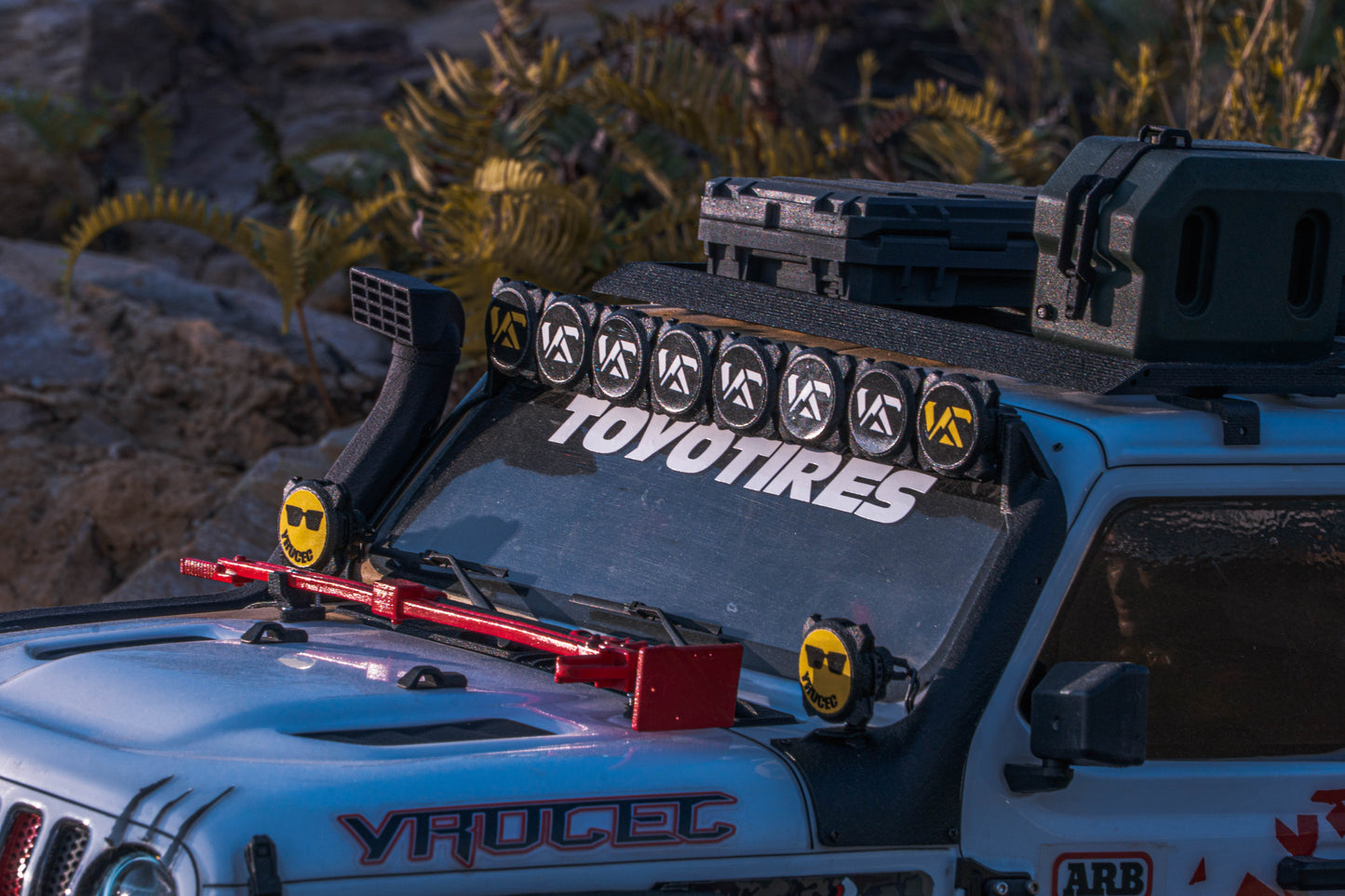 SCX10III LED Light Bar Combo