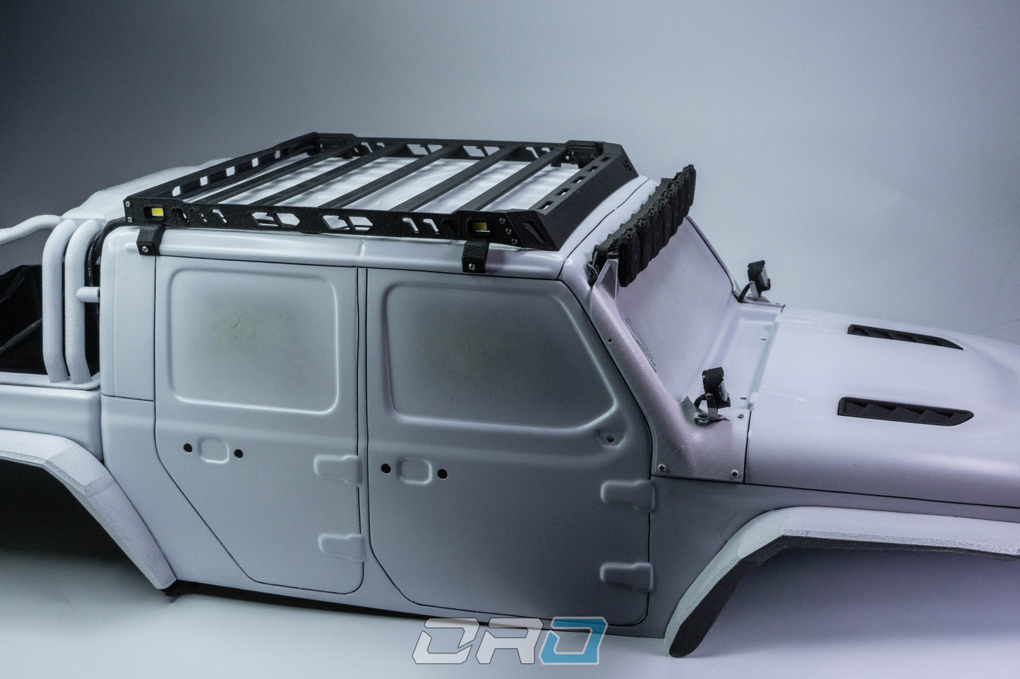 SCX10III LED Roof Storage Rack