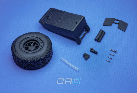 TRX4M RIPPER Folding Fuel Tank & Spare Tire (V2 VERSION)